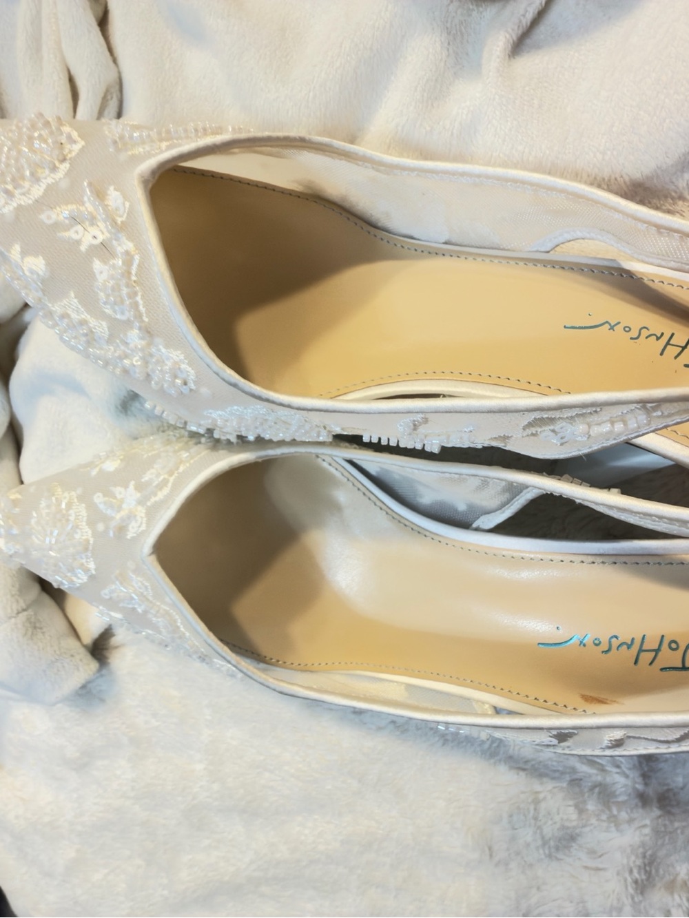 Betsey Johnson Women's Nikki Pump, Ivory, size 8.5-new never worn!! #bridal - Picture 9 of 12